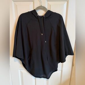 Lauren Ralph Lauren black poncho sweatshirt. Size S/M. EUC